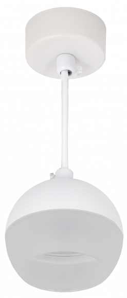 IEK LIGHTING Светильник 4012 подвесной под лампу GX53 белый IEK, LT-UCB0-4012-GX53-1-K01