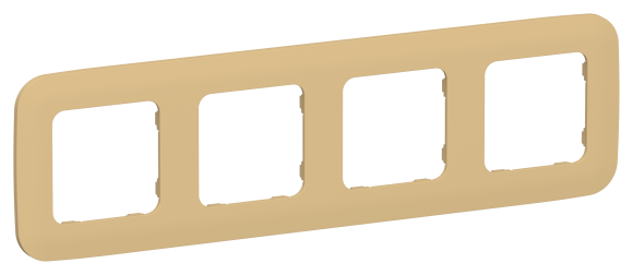 IEK FLITE Рамка 4-местная РУ-4-А-ФлШм шамуа IEK, FI-M42-31-20-K89