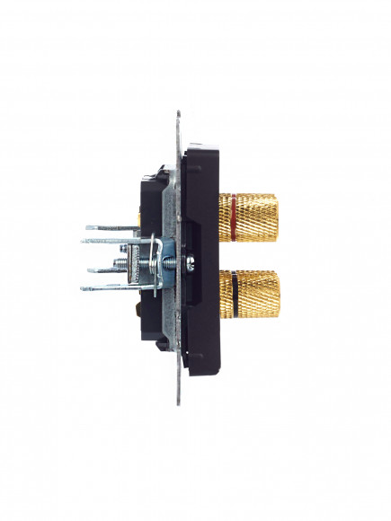 IEK BRITE Аудиорозетка 4-местная РА10-БрЧ черный IEK, BR-S40-K02 IEK BRITE Аудиорозетка 4-местная РА10-БрЧ черный IEK, BR-S40-K02