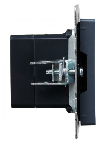 IEK BRITE Розетка USB A+A 5В 3,1А РЮ10-1-БрМ маренго , BR-U21-D31-K35