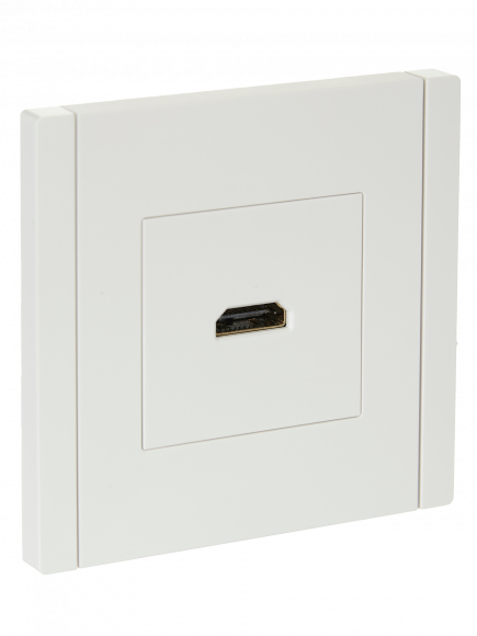 IEK FORTE&PIANO Розетка HDMI FP240 белый IEK, FP-H10-K01