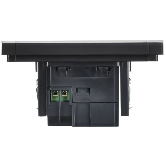 IEK FORTE&PIANO Розетка USB A+C 3,1А FP250M металл белый IEK, FP-U22-D31-M-K01