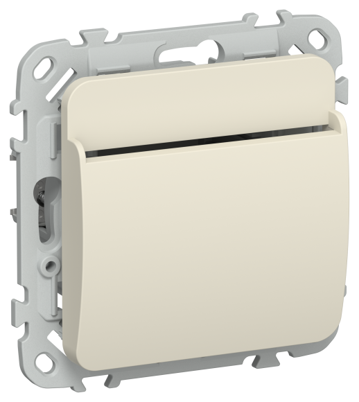 IEK FLITE Выключатель карточный 30А ВК-0-ФлСл сливочный IEK, FI-V11-0-10-K86