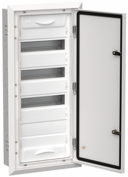 IEK TITAN 5 Корпус металлический ЩРв-48 (1х48) 755х365х130мм IP31 белый (одна дверь) IEK, TI5-50-V-048-31