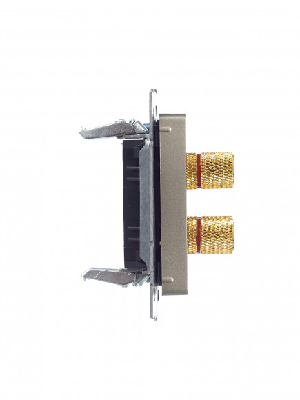 IEK BRITE Аудиорозетка 4-местная РА10-БрШ шампань , BR-S40-K37