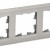 BRITE Рамка 3 -местная РУ-3-2-БрД стекло дымчатый IEK, BR-M32-G-K30