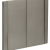FORTE&amp;PIANO Выключатель 2-клавишный проходной 10А FP507 сталь IEK, FP-V22-0-10-1-K46