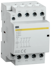 Контактор модульный КМ40-40М AC/DC IEK, MKK21-40-40