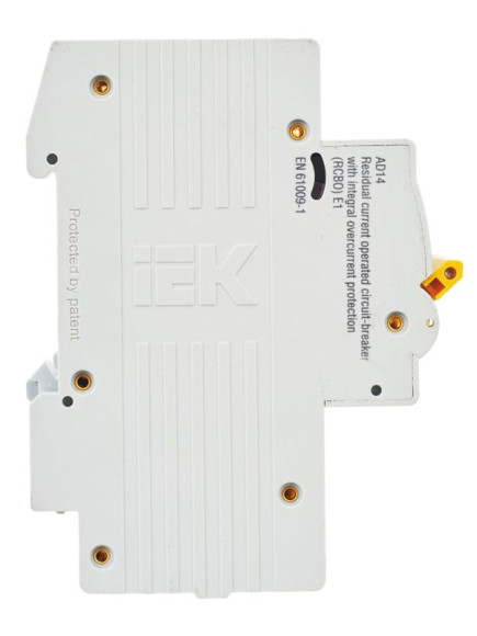IEK KARAT Дифференциальный автомат АД14 4P 16А 30мА тип AC IEK, MAD10-4-016-C-030
