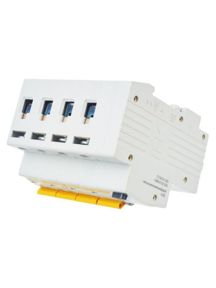 IEK KARAT Дифференциальный автомат АД14 4P 16А 30мА тип AC IEK, MAD10-4-016-C-030