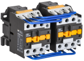 Контактор КМИ-23230 реверс 32А 400В/АС3 2NO IEK, KKM23-032-400-20-1