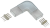 IEK Коннектор угловой 5шт RGB 14мм (разъем-разъем) IEK, LSCON14-RGB-220-05