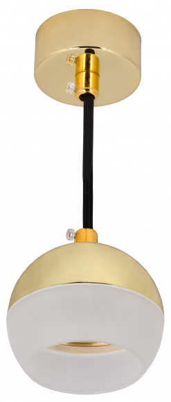 IEK LIGHTING Светильник 4012 подвесной под лампу GX53 золото IEK, LT-UCB0-4012-GX53-1-K22