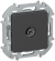 IEK IEKINSPIRIA Розетка TV оконечная 6738731 антрацит IEK