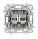 IEK FLITE Розетка 2-местная компьютерная RJ45 категория 5Е UTP РК5е-2-0-ФлСл сливочный IEK, FI-K22-1-K86