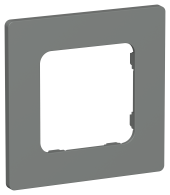 FLITE Рамка 1-местная РУ-1-К-ФлМА мокрый асфальт IEK, FI-M12-32-20-K80