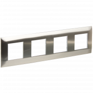 SKANDY Рамка 4-местная SK-F34N металл никель , SK-M42-M-K50