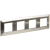 SKANDY Рамка 4-местная SK-F34N металл никель IEK, SK-M42-M-K50