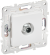 IEK SKANDY Розетка TV проходная SK-A17W арктический белый , SK-A10-P-K01