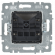 IEK BRITE Вывод кабеля МВ10-БрБ белый IEK, BR-VK10-0-K01