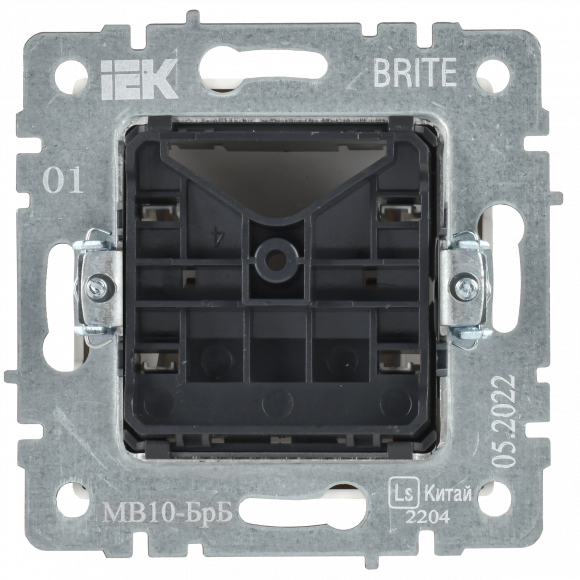 IEK BRITE Вывод кабеля МВ10-БрБ белый IEK, BR-VK10-0-K01