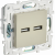 SKANDY Розетка USB A+A 3,1А SK-R15B бежевый IEK, SK-U21-D31-K10