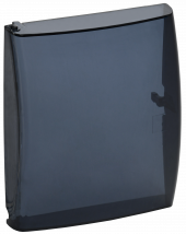TEKFOR Mini Дверца для корпуса пластикового КМПн-6 IP41 черная прозрачная IEK, TFM-KP72D-DV-06-K02