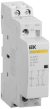 IEK Контактор модульный КМ20-20М AC IEK, MKK11-20-20