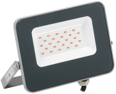 Прожектор светодиодный СДО 07-20R red IP65 серый IEK, LPDO7R-01-20-K03