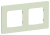IEK FLITE Рамка 2-местная РУ-2-К-ФлП панг IEK, FI-M22-32-20-K92