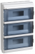 IEK KREPTA 5 Корпус пластиковый КМПн-36 IP55 IEK, MKP72-N3-36-55