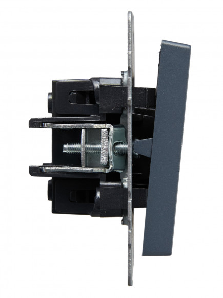 IEK BRITE Выключатель 3-клавишный 10А ВС10-3-0-БрМ маренго , BR-V30-0-10-K35