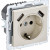 BRITE Розетка 1-местная с заземлением с защитными шторками 16А с USB A+A 5В 2,1А РЮш10-1-БрКр бежевый IEK, BR-R14-16-U21-D21-K10