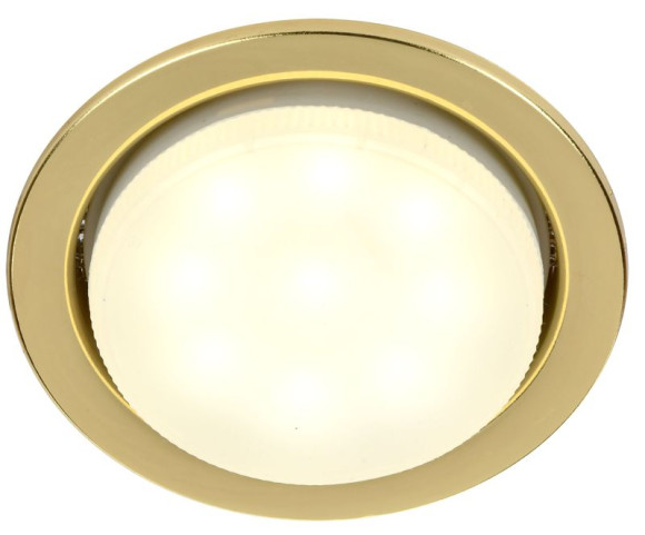 IEK LIGHTING Светильник 4114 встраиваемый под лампу GX53 золото IEK, LUVB0-GX53-1-K22