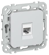 FLITE Розетка компьютерная RJ45 категория 5Е UTP РК5е-1-0-ФлЖ жемчуг IEK, FI-K12-1-K36