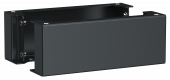 TITAN Панель цоколя ЩМП боковая 100х400мм RAL7021 (2шт/компл) IEK, TI-00D-PCS-010-040