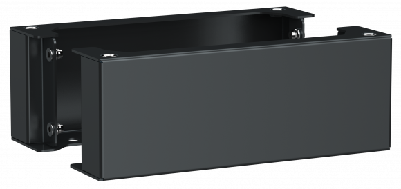 IEK TITAN Панель цоколя ЩМП боковая 100х400мм RAL7021 (2шт/компл) IEK, TI-00D-PCS-010-040