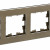 BRITE Рамка 4-местная РУ-4-1-Бр металл латунь RE IEK, BR-M42-M-01-K49