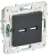 IEK SKANDY Розетка USB A+A 3,1А SK-R15G графит , SK-U21-D31-K53 IEK SKANDY Розетка USB A+A 3,1А SK-R15G графит , SK-U21-D31-K53