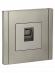 IEK FORTE&PIANO Розетка компьютерная RJ45 кат.6 FP531 сталь , FP-K10-2-K46