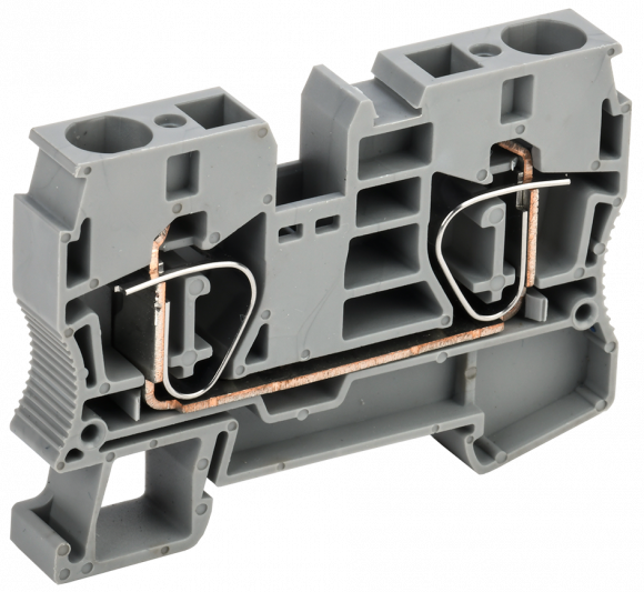 IEK Клемма пружинная КПИ 2в-10 70А серый IEK, YZN11-010-K03