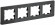 IEK BRITE Рамка 4-местная РУ-4-1-Бр металл черный RE AL IEK, BR-M42-M-21-K02 IEK BRITE Рамка 4-местная РУ-4-1-Бр металл черный RE AL IEK, BR-M42-M-21-K02