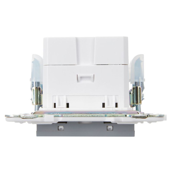 IEK SKANDY Розетка USB A+A 3,1А SK-R15Gr серый , SK-U21-D31-K03