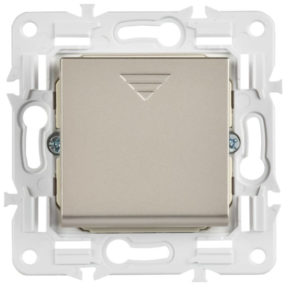 IEK SKANDY Выключатель карточный 30А SK-V15Sh шампань , SK-V11-0-10-K37