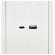 IEK FORTE&PIANO Розетка USB A+C 18Вт FP251 белый , FP-U22-018-K01 IEK FORTE&PIANO Розетка USB A+C 18Вт FP251 белый , FP-U22-018-K01