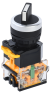 IEK Переключатель D8-20X3 на 3 положения 2NO черный IEK, BSW30-20X3-4-24-2-K02