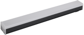 LIGHTING Светильник светодиодный линейный магистральный 1010 20Вт 4000К 600х54х58мм черный IEK, LT-LDCK-8-1010-020-40-K02