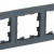 BRITE Рамка 3-местная РУ-3-БрГ графит IEK, BR-M32-K53