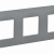 SKANDY Рамка 5-местная SK-F05Gr серый IEK, SK-M52-K03