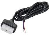 LIGHTING Кабель питания 1,5м черный для светильника светодиодного линейного 1010 IEK, LT-LDCKD-KP-D15-1010-K02